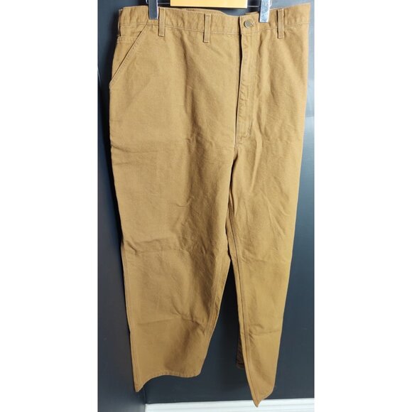 Carhartt Men’s 50x33 Loose Original Fit Washed Duck Work Pants NWT - Picture 1 of 11